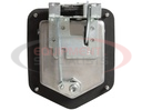 Stainless Steel Rotary Single Point Paddle Latch - 1/4 Inch Striker