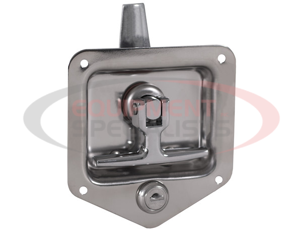 Stainless Steel Flush Mount 3-Point T-handle latch kit