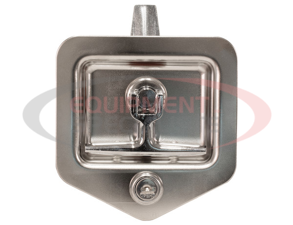 Stainless Steel Flush Mount Single-Point T-handle latch assembly with Mounting Studs