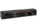 Triple Oval Light Box Stainless Steel