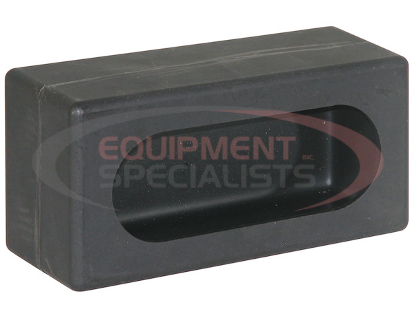 Single Oval Light Box Black Polyethylene