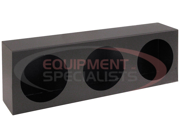 Triple Round Light Box Stainless Steel