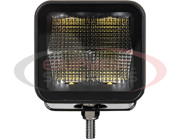 Ultra Bright Edgeless 3 Inch Wide Flood Light - Square Lens