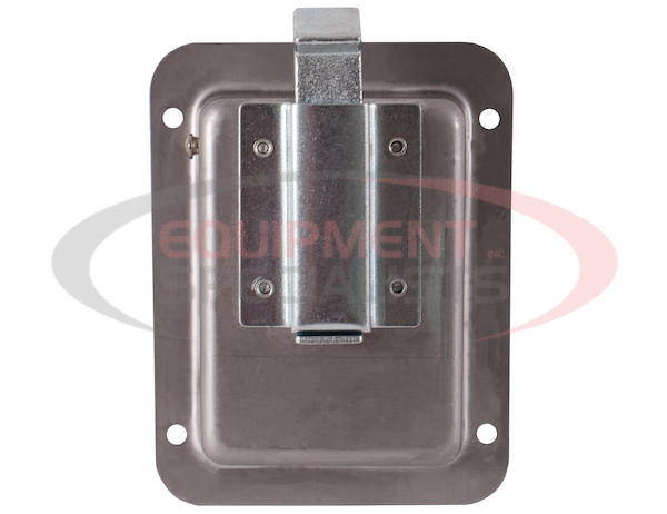 Stainless Steel Single Point Non-Locking Paddle Latch - Thru-Hole Mount