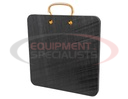 UHMW POLYETHYLENE OUTRIGGER PAD 24 X 24 X 1 INCH