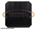 ULTRA HIGH DENSITY POLY OUTRIGGER PAD WITH SQUARE RECESS - 30 X 30 X 2 INCH