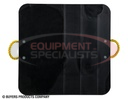 Ultra High Density Poly Outrigger Pad with Recessed Radius - 30 x 30 x 2 Inch
