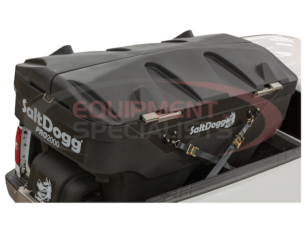 SaltDogg? PRO2000 2.0 Cubic Yard Electric Poly Hopper Spreader - Chain