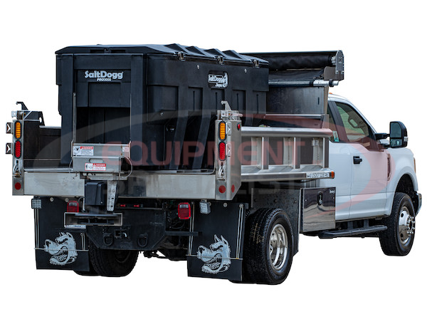 SaltDogg? PRO3000CH 3.0 Cubic Yard Electric Poly Hopper Spreader - Conveyor Chain