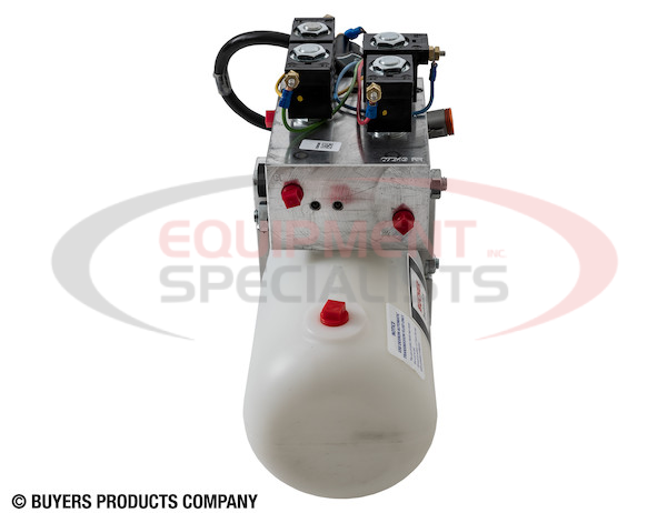 4-Way/3-Way DC Power Unit-Electric Controls Horizontal 0.32 Gallon Reservoir