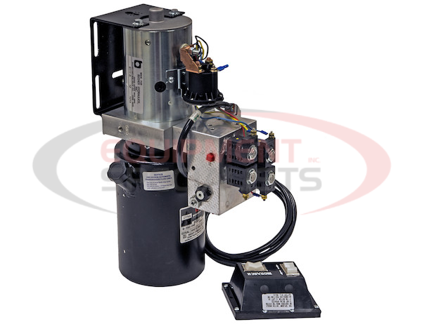 4-Way/3-Way DC Power Unit-Electric Controls Vertical 0.75 Gallon Reservoir