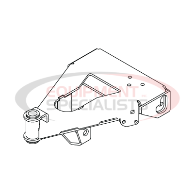 WLD, BRACKET, TRAINGLE, PLOW, SR [BLACK]