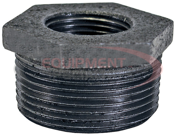 Iron Reducing Bushing 1-1/4 Inch Male NPT x 1 Inch Female NPT