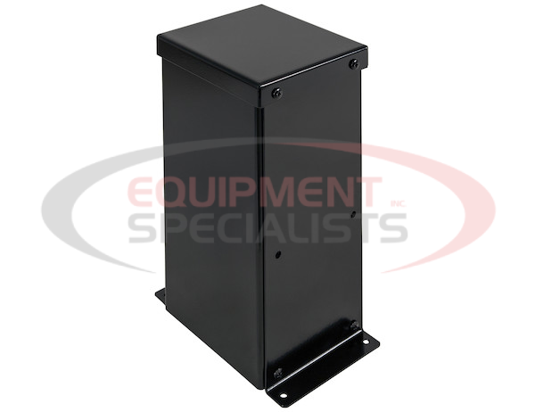 Black Blank Control Console 7 Inch Wide x 6-1/8 Inch Deep x 6-1/2 High