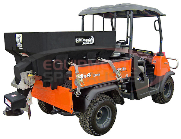 SaltDogg? 0.75 Cubic Yard Electric Black Poly Hopper Spreader