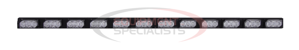 UltraLITE Plus 8 Module Exterior LED Lightbar w/ Universal L-Brackets &amp; 14 ft cable - Amber