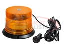 6.5 Inch by 5 Inch Amber LED Beacon Light