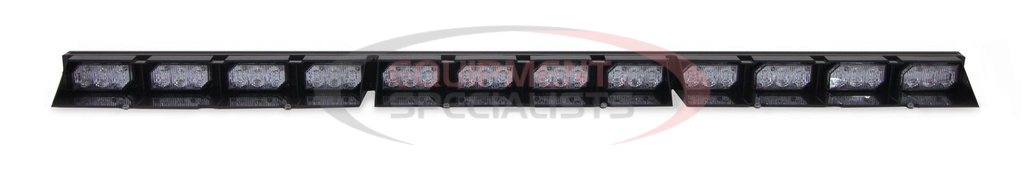 UltraLITE Plus 4 Module Interior LED Lightbar w/ Universal L-Brackets &amp; 14 ft cable - Amber