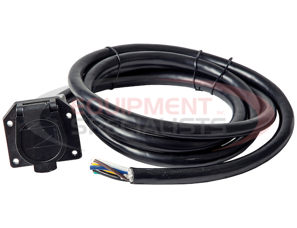 7-Way Truck Side Flat Pin Trailer Connector