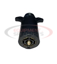 7-Way Plastic Trailer Connector - Trailer Side