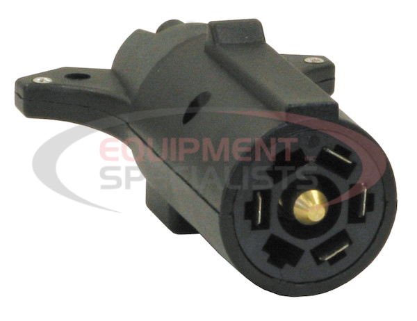 7-Way Flat to 5-Flat Plastic Trailer Connector Adapter