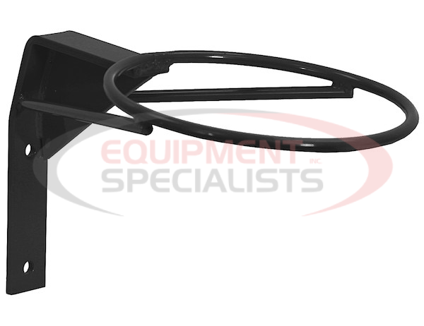 90 Degree Bumper Mount Traffic Cone Holder, Black Powder Coated