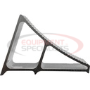 Small Extruded Aluminum Wheel Chock 6x8.75x5.86 Inch