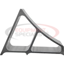 Large Extruded Aluminum Wheel Chock 7x10.75x7.8 Inch