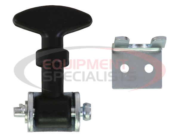 2-1/2 Inch Mini Easy Grip Rubber Hood Catch With Bracket