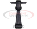 6 Inch Heavy-Duty Rubber Hood Catch - Includes Brackets and Pin-No Bumper