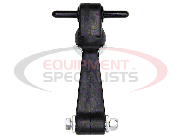 6 Inch Heavy-Duty Rubber Hood Catch - Includes Brackets and Pin-With Bumper