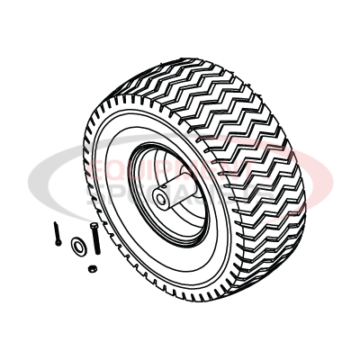 WHEELS W/HARDWARE, BROADCAST, 16+