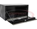 18X24X48 Inch Black Steel Truck Box With Stainless Steel Door