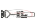 6" Heavy Duty Stainless Steel Adjustable-Grip Draw Latch