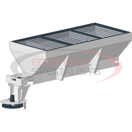 SaltDogg? 2 Cubic Yard Hydraulic Stainless Hopper Spreader with Auger