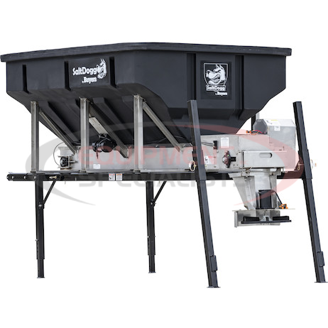 4.0 Cubic Yard Electric Poly Hopper Spreader, Chain