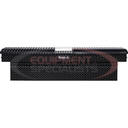 23x20x71 Inch Gloss Black Diamond Tread Aluminum Gull Wing Truck Box