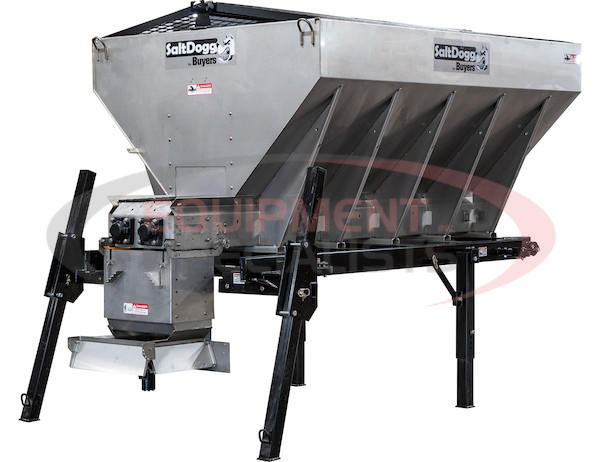 SALTDOGG 6-14 CU YD HYDRAULIC DUAL AUGER SPREADER