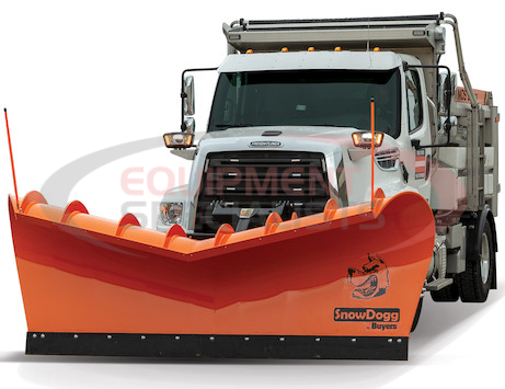 SNOWDOGG EXPRESSWAY MUNICIPAL SNOW PLOW - CARBON STEEL BLADE WITH FULL TRIP