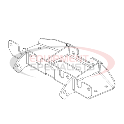 SKID PLT ASM, UTV, KUBOTA, 04+ [WELD] [BLAC