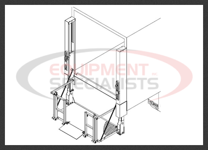 Thieman Heavy Duty Bottle Gas Railgates TDRBG 44