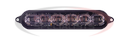 mpower® 4&quot; Fascia Light 6 LED, Single Color - Amber