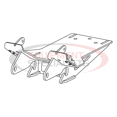 SKID PLT ASM, UC, POL SPT 570ETX, 15+ [WELD]