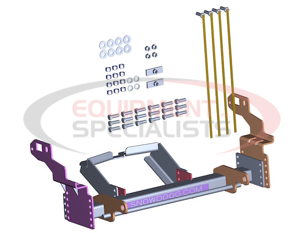 SnowDogg? MD Series Mount for 1999-2004 Toyota? Tacoma, 1999-2002 Toyota? 4 Runner