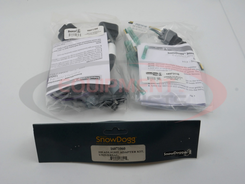 SnowDogg? Splice-In Headlight Adapter with H13 Connector Kit