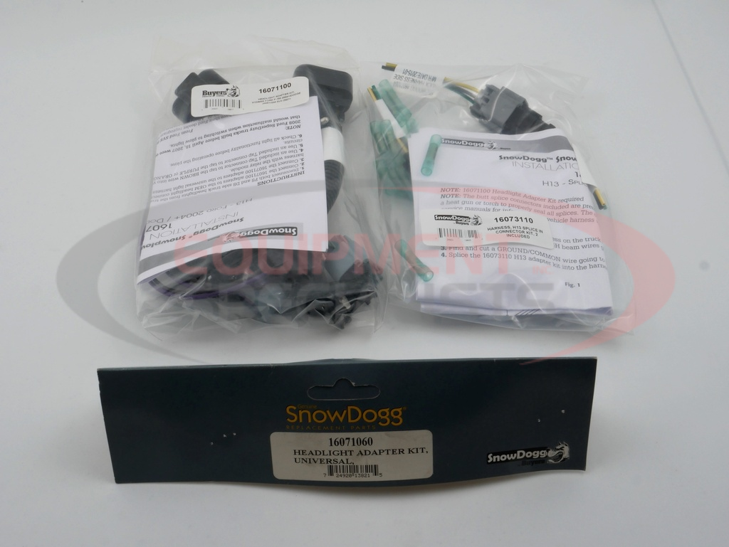 SnowDogg® SPLICE-IN HEADLIGHT ADAPTER WITH H13 CONNECTOR KIT