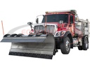 SnowDogg? Poly Municipal J-Plow - 12 Foot Blade, Swivel Adapter