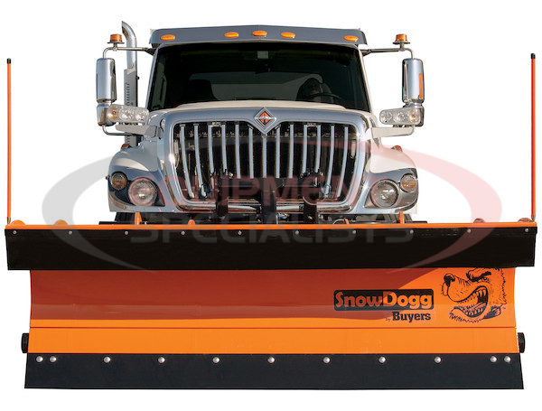 SnowDogg? Trip Edge Steel Municipal Plow Assembly 9 Foot x 36 Inch-Drop Pin