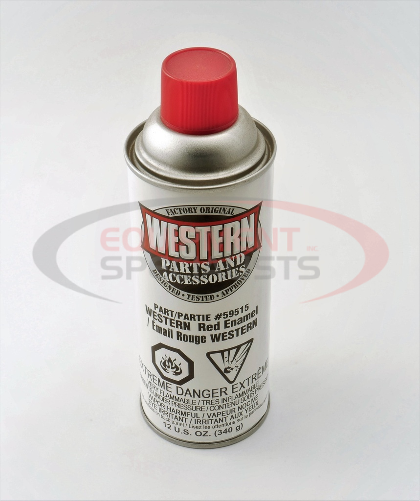 WESTERN® RED ENAMEL 12 OZ AEROSOL - 12 CANS PER CASE