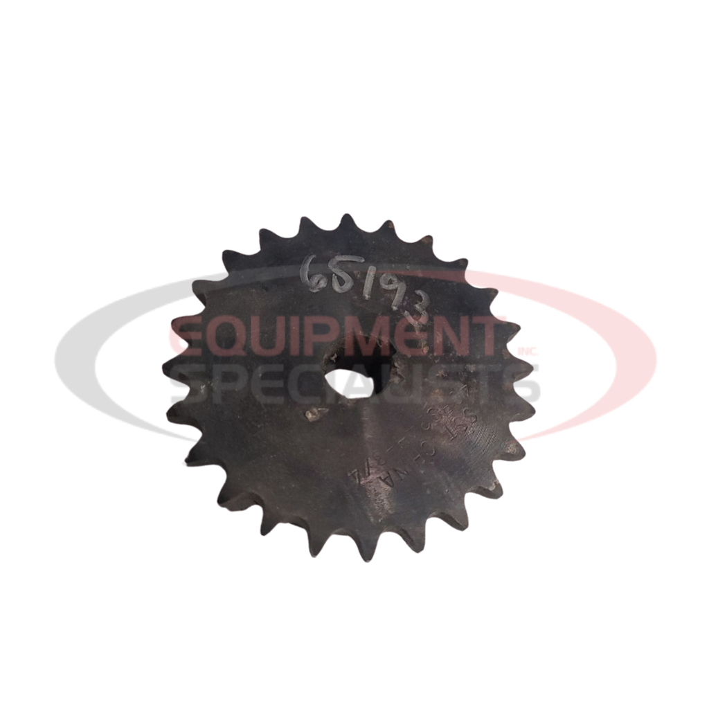 SPROCKET #40 X 24 TX 3/4&quot; ID. WITH (2) 1/4-20 SET SCREWS